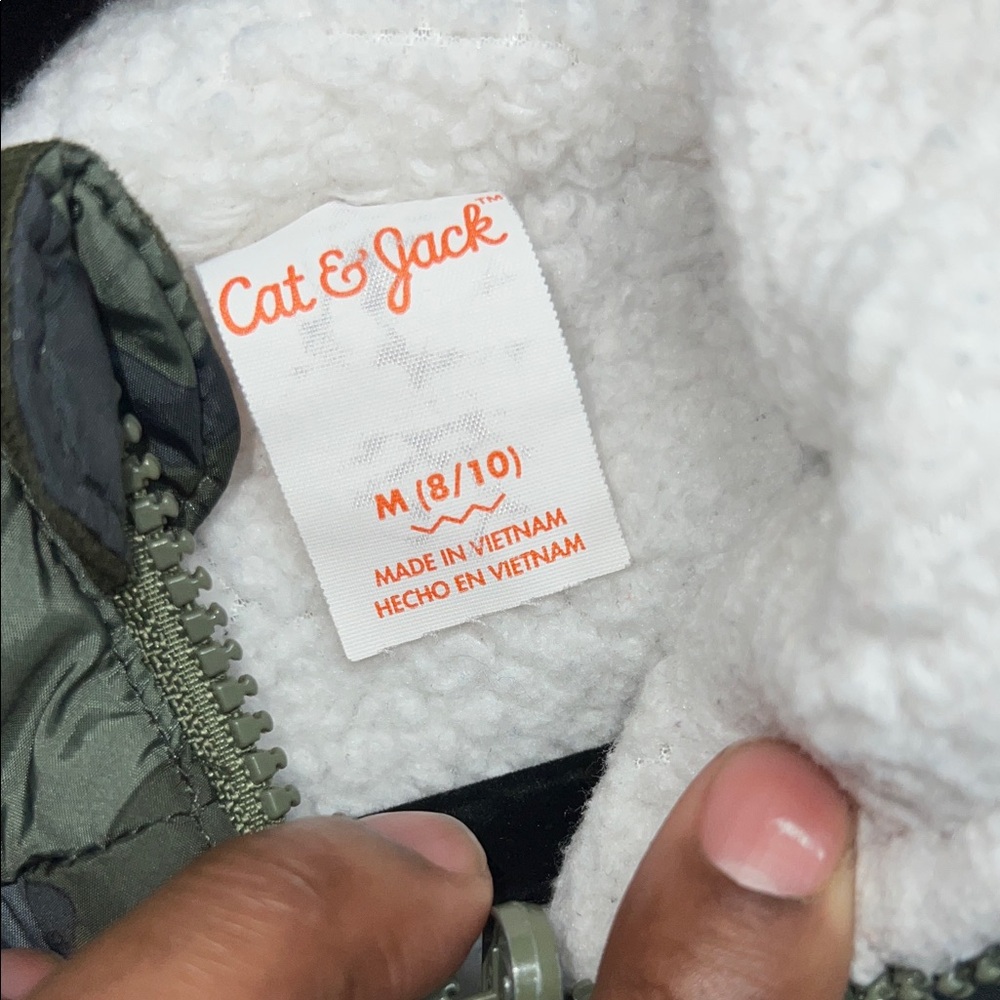 Cat & Jack Forest Green Jacket - Picture 2 of 10